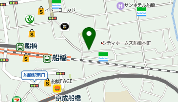 メディナイト船橋駅前クリニックの地図画像
