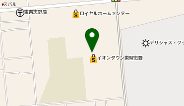 ならしの共生クリニックの地図画像
