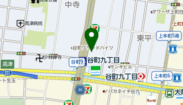 谷町九丁目 睡眠と心のクリニックの地図画像