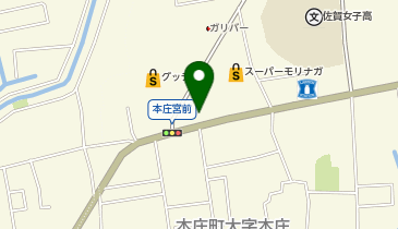 佐大通り心療クリニックの地図画像