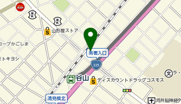 たにやま耳鼻咽喉科クリニックの地図画像