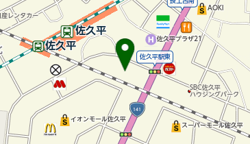 佐久平駅前メンタルクリニックの地図画像