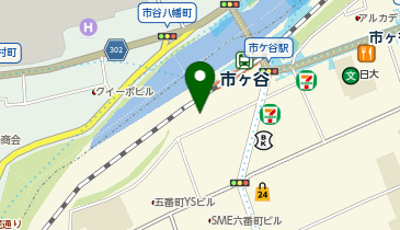 運動器クリニック市ヶ谷の地図画像