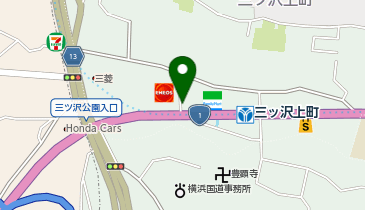 三ツ沢SORA整形外科の地図画像