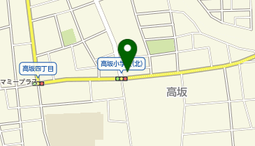 高坂コドビクリニックの地図画像