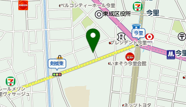 キャップスクリニック今里の地図画像