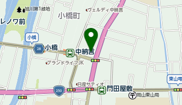 まつもと内科・循環器内科の地図画像