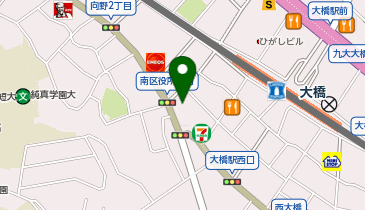 大橋薬院 SHiO Skin Marriage Clinicの地図画像