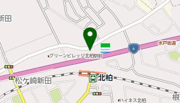 北柏駅前内科・糖尿病・甲状腺クリニックの地図画像