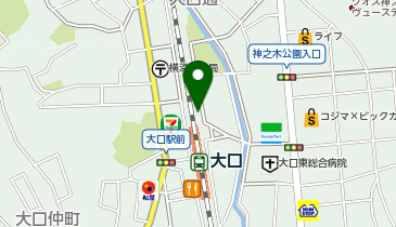 大口駅前みみはなのどクリニックの地図画像
