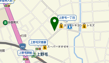上野毛しみず腎・泌尿器科クリニックの地図画像