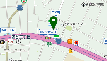 四ツ谷かがやきクリニックの地図画像
