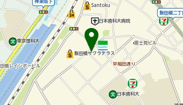 飯田橋駅マール産婦人科クリニックの地図画像