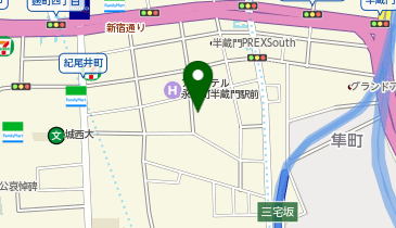 うめむら半蔵門内科歯科・医科の地図画像