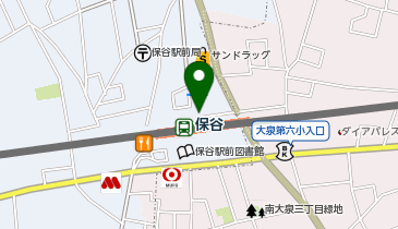 晴れ空こどもクリニック保谷の地図画像