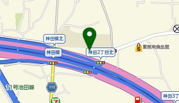 北摂ペリカン診療所の地図画像