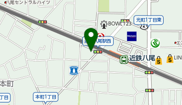 八尾総合クリニックスの地図画像