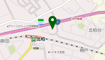 北柏皮ふ科クリニックの地図画像