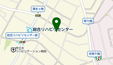 たかし歯科・みらい形成外科・医科の地図画像