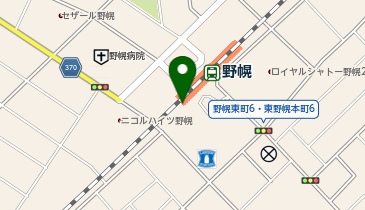江別のっぽろ駅前メンタルクリニックの地図画像