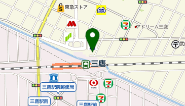 クリニックプラス三鷹の地図画像