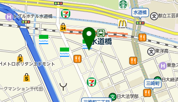 水道橋やまがたこころクリニックの地図画像
