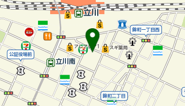 立川駅前おといろ耳鼻咽喉科の地図画像