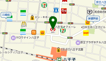 翔整形外科クリニック 八王子駅前院の地図画像