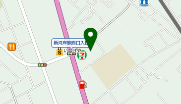新河岸けんゆうクリニックの地図画像