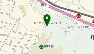桜花クリニックの地図画像