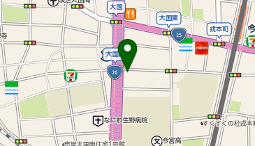 よあけメンタルクリニックの地図画像