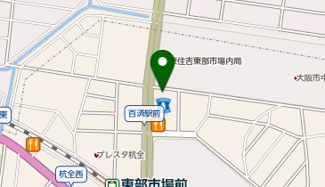 東住吉とんぼクリニックの地図画像