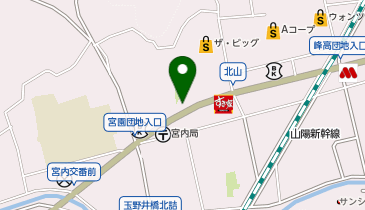 皮フと漢方のよしやクリニックの地図画像