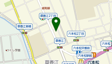 つつみクリニック六本松の地図画像
