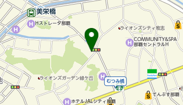 アクティブシニアクリニックLUNA沖縄の地図画像