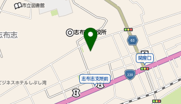 しぶしあおぞら小児科の地図画像