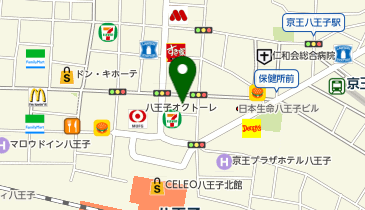 八王子心療内科・精神科いつでもこころのメンタルクリニックの地図画像