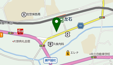 おおの泌尿器科クリニックの地図画像
