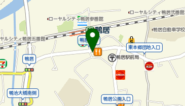 鴨居つむぎ小児科・皮膚科の地図画像