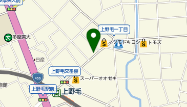 上野毛内科・循環器内科クリニックの地図画像