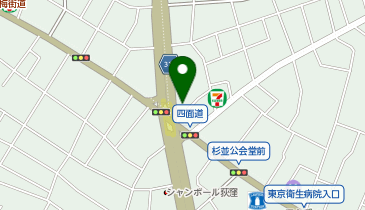 PHCおぎくぼ在宅診療所の地図画像