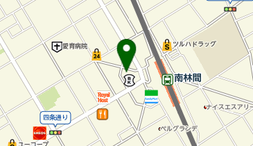 南林間りく整形外科の地図画像