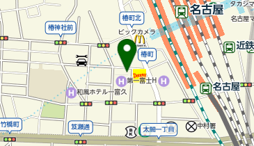 まなべ医院の地図画像