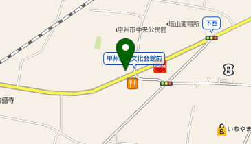 甲州ささき眼科の地図画像