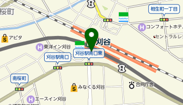 刈谷駅あさのクリニックの地図画像