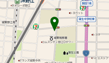 もりクリニックの地図画像