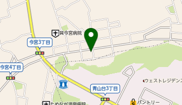 れんげ在宅クリニックの地図画像