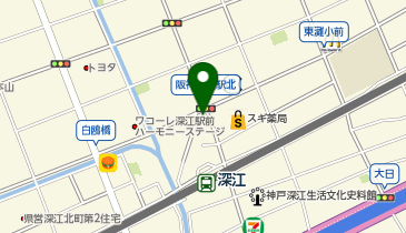 つかざき整形外科・皮膚科クリニックの地図画像