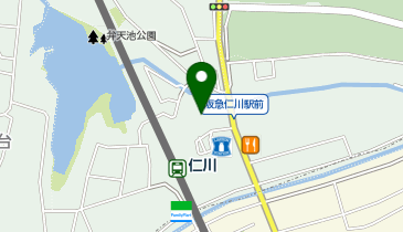 潤心こころみクリニック仁川宝塚の地図画像