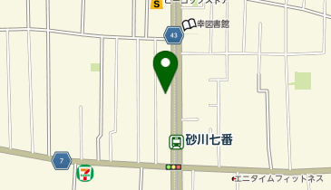 ホクレアファミリークリニックの地図画像
